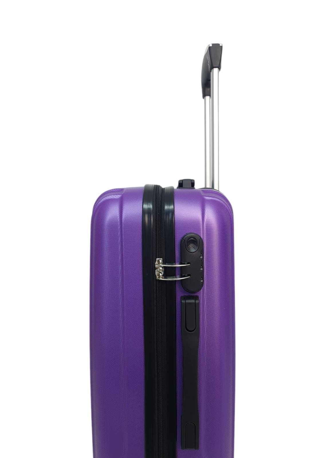 Maleta EXE Cabina 55x38x20cms Ligera Barata Material ABS color Morado - Imagen 9