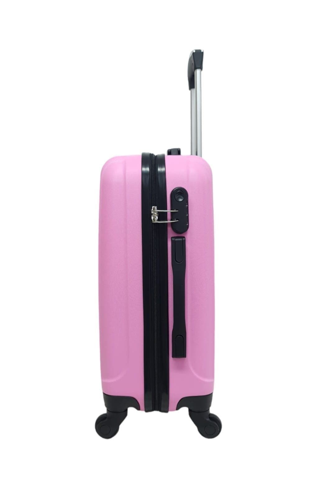 Maleta EXE Cabina 55x38x20cms Ligera Barata Material ABS color Rosa - Imagen 3
