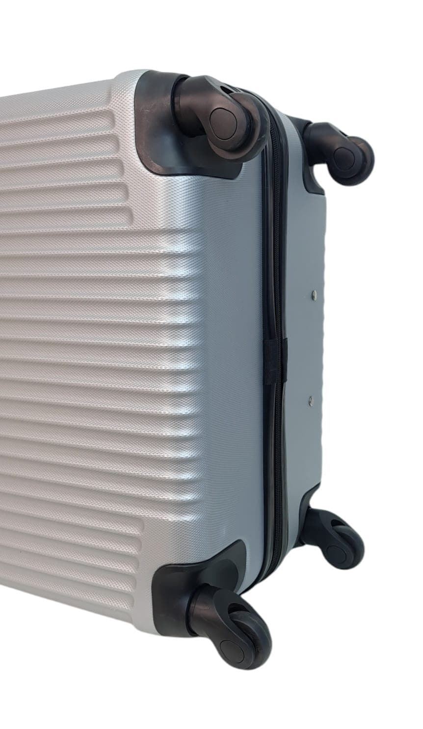 Maleta EXE Grande 75x44x29cms Ligera Barata Material ABS color Gris Plata - Imagen 8