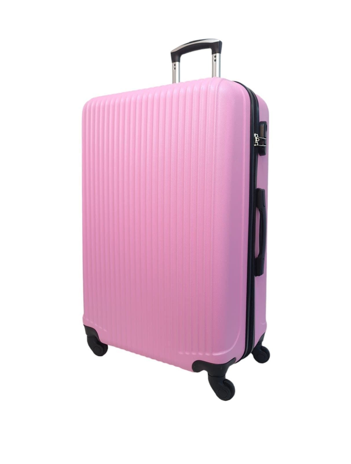 Maleta EXE Grande 75x44x29cms Ligera Barata Material ABS color Rosa - Imagen 2
