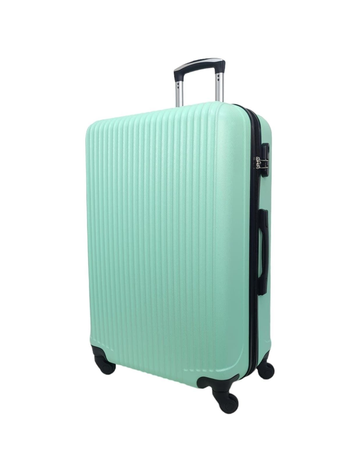Maleta EXE Grande 75x44x29cms Ligera Barata Material ABS color Verde claro - Imagen 2