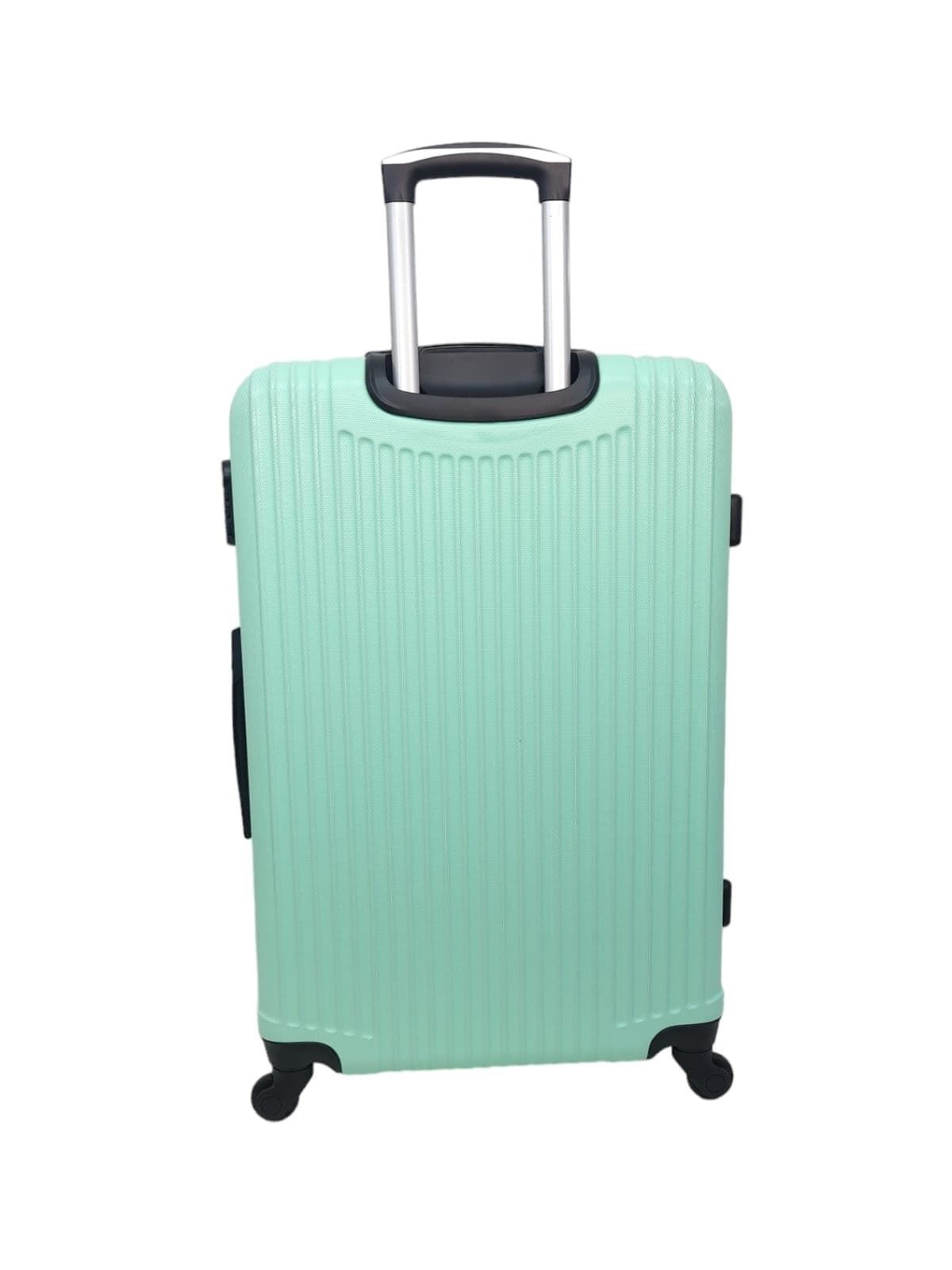 Maleta EXE Grande 75x44x29cms Ligera Barata Material ABS color Verde claro - Imagen 4