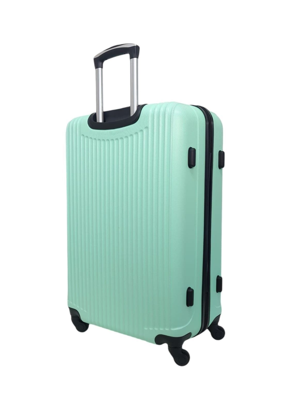 Maleta EXE Grande 75x44x29cms Ligera Barata Material ABS color Verde claro - Imagen 5