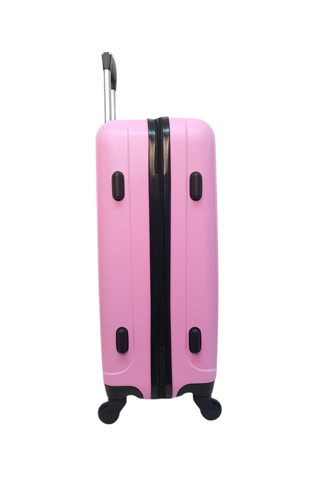 Maleta EXE Mediana 64x40x25cms Ligera Barata Material ABS color Rosa - Imagen 4