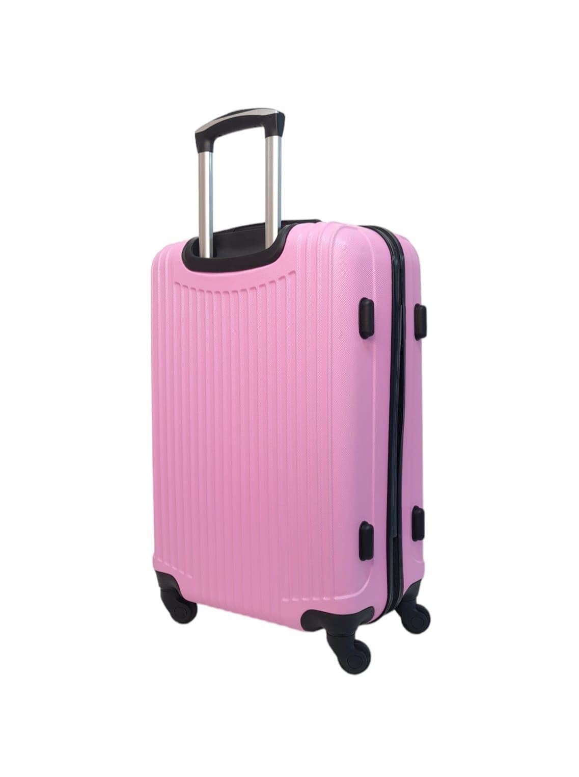 Maleta EXE Mediana 64x40x25cms Ligera Barata Material ABS color Rosa - Imagen 5