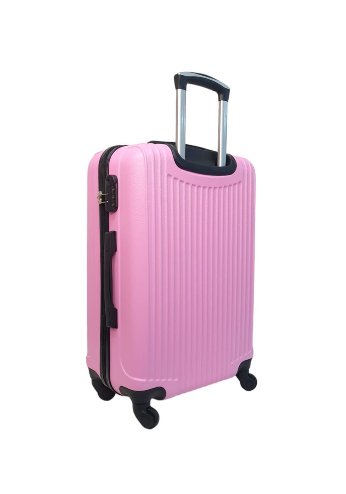Maleta EXE Mediana 64x40x25cms Ligera Barata Material ABS color Rosa - Imagen 7