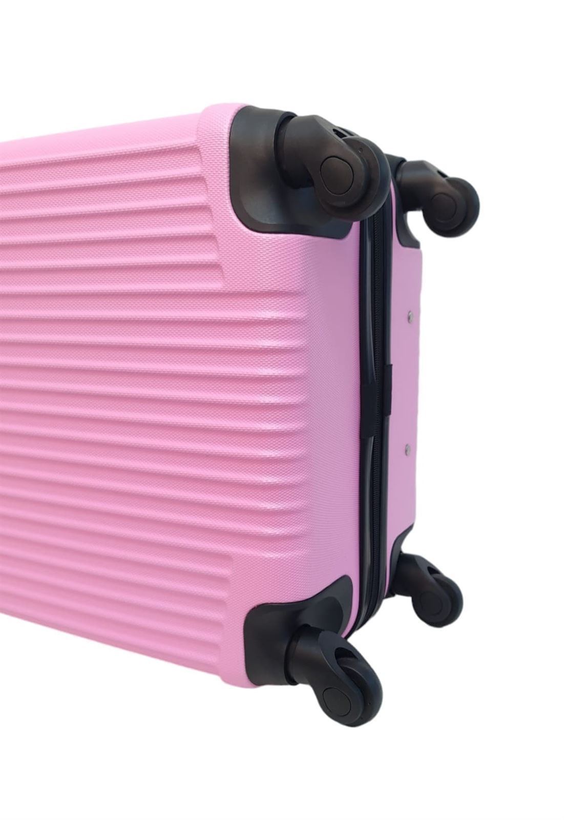 Maleta EXE Mediana 64x40x25cms Ligera Barata Material ABS color Rosa - Imagen 9