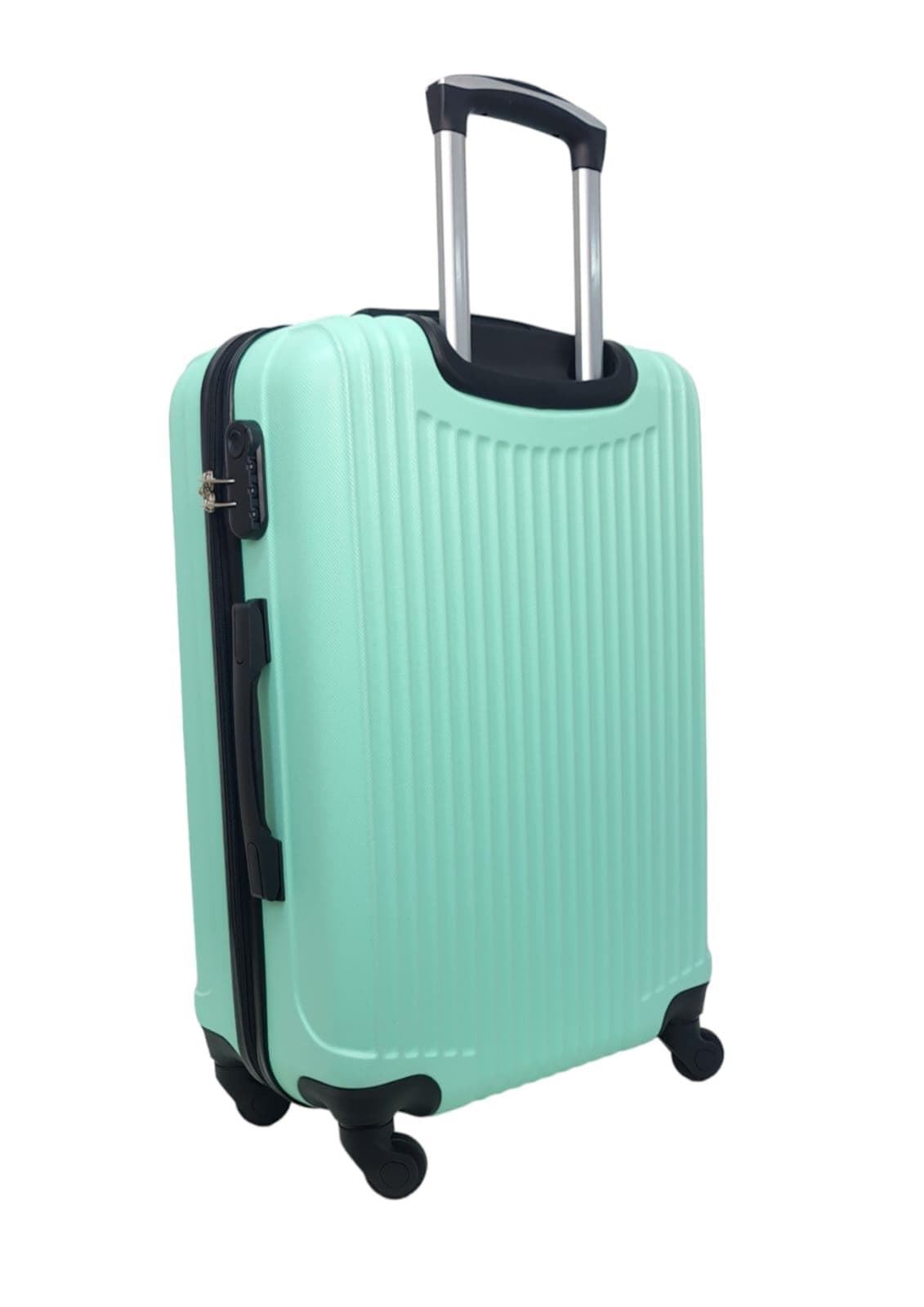 Maleta EXE Mediana 64x40x25cms Ligera Barata Material ABS color Verde Claro - Imagen 5
