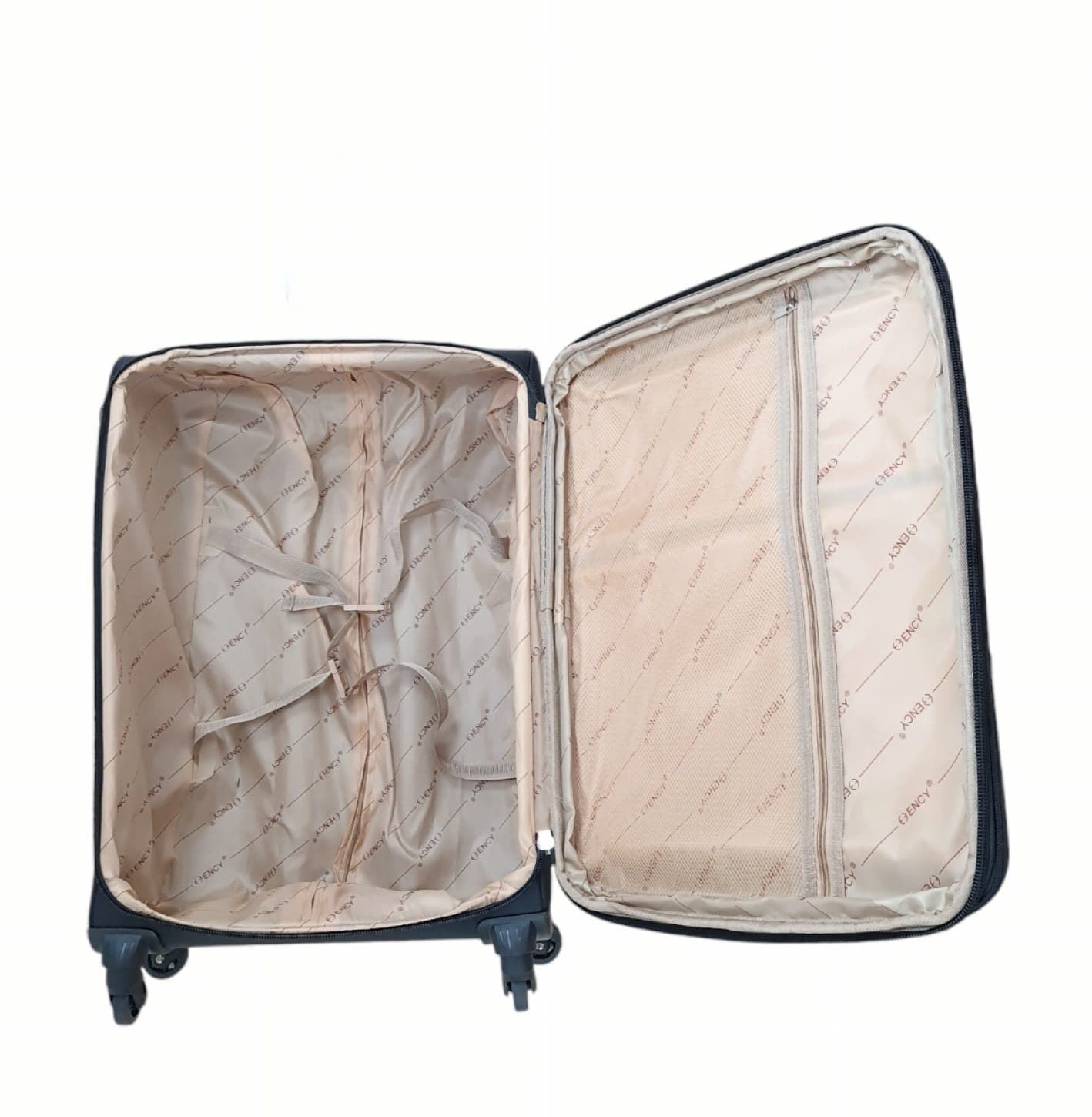 Maleta Light 8018  Mediana 65x43x25/30cms Ligera Expandible Barata Material Nylon color Negro - Imagen 11