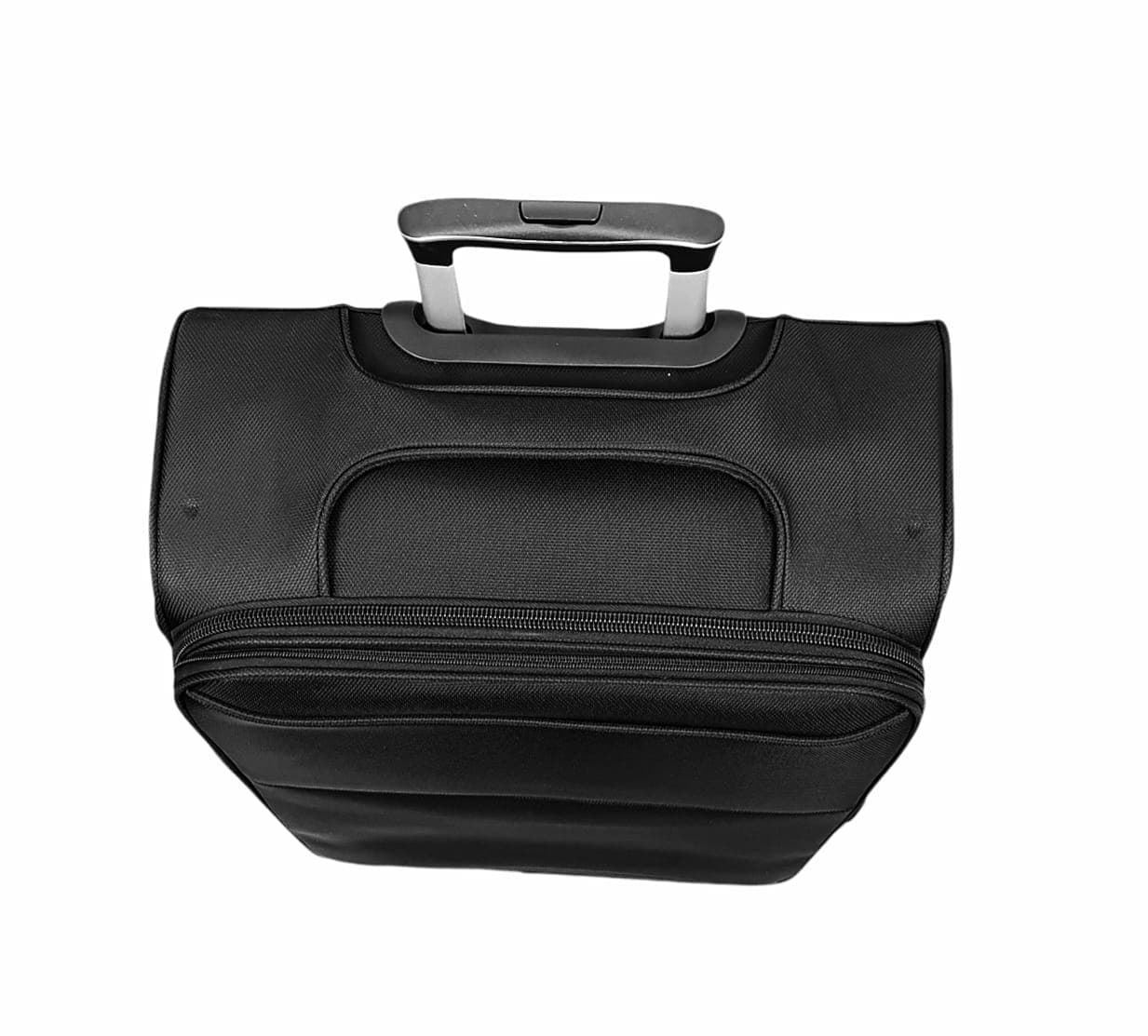Maleta Light 8018  Mediana 65x43x25/30cms Ligera Expandible Barata Material Nylon color Negro - Imagen 10