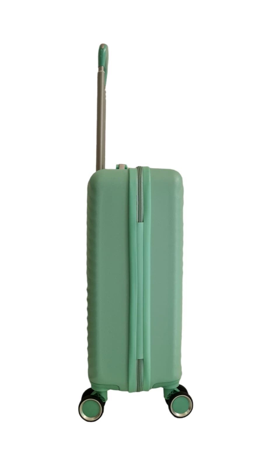 Maleta Rígida Barata 5687 Tamaño cabina Ligera Material ABS Medidas 55x38x20 cms color Verde - Imagen 5