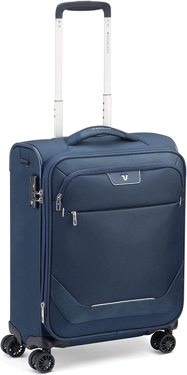 Maleta Roncato Joy Cabina 4 Ruedas Navy Expandible 55X40X20/23 Muy Ligera Y Resistente - Imagen 1