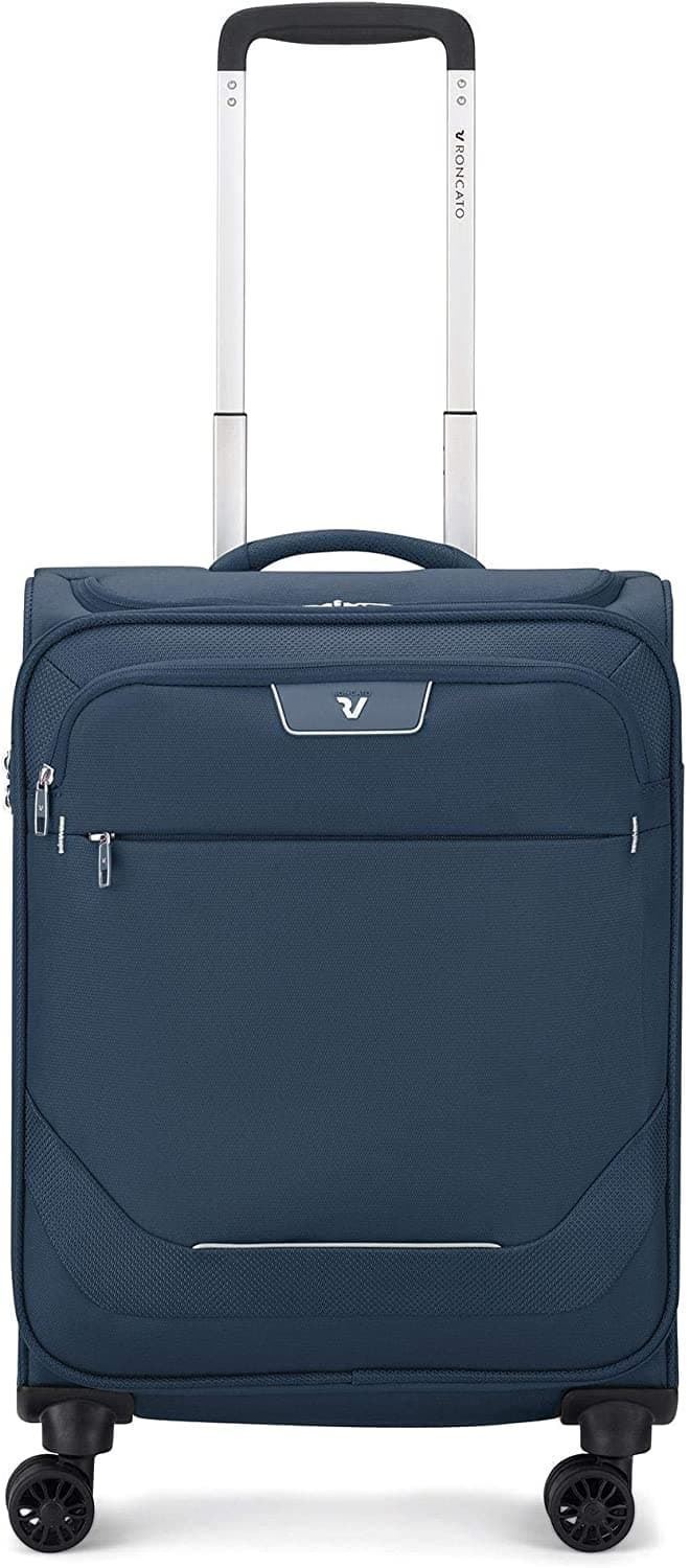 Maleta Roncato Joy Cabina 4 Ruedas Navy Expandible 55X40X20/23 Muy Ligera Y Resistente - Imagen 2