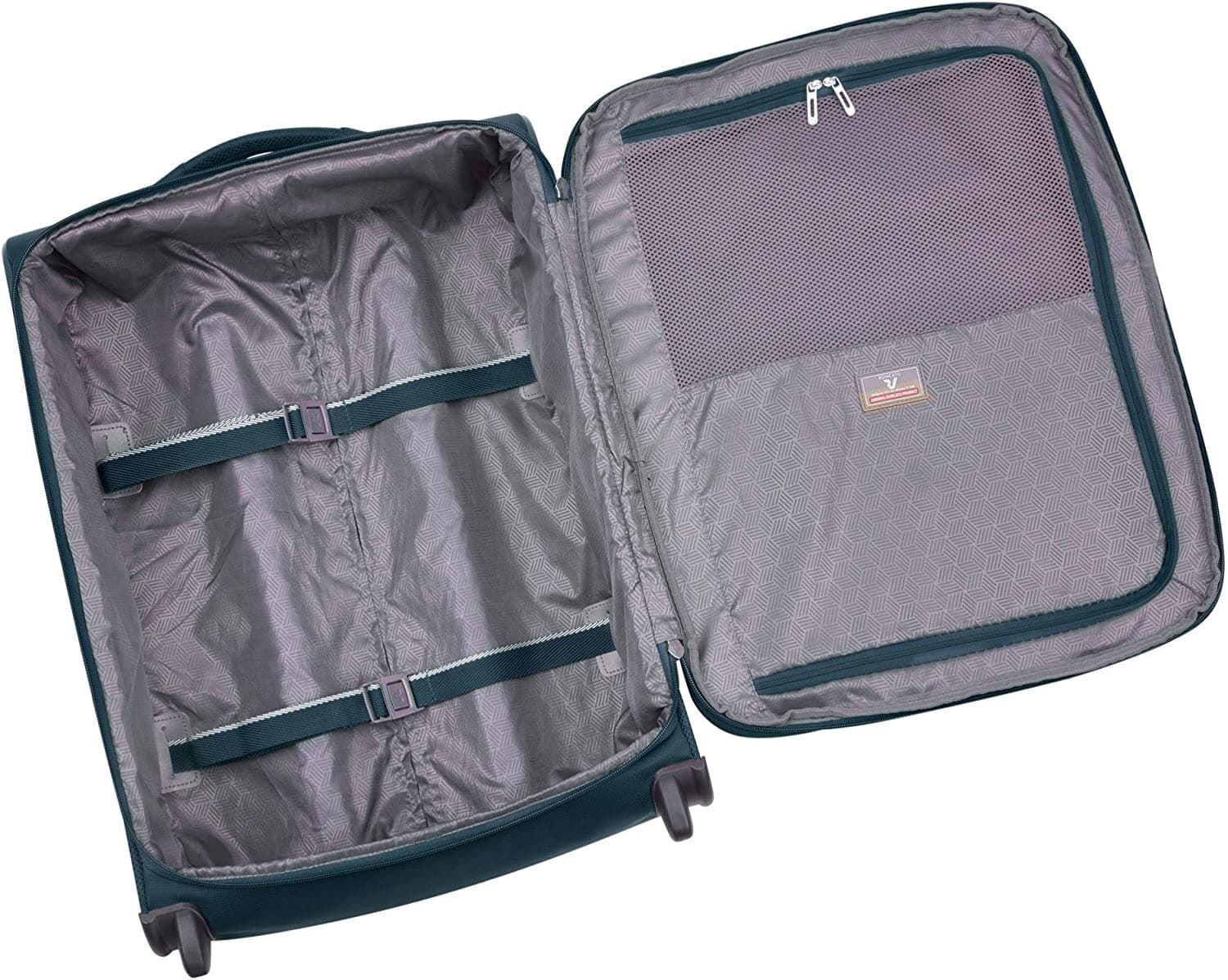 Maleta Roncato Joy Cabina 4 Ruedas Navy Expandible 55X40X20/23 Muy Ligera Y Resistente - Imagen 5