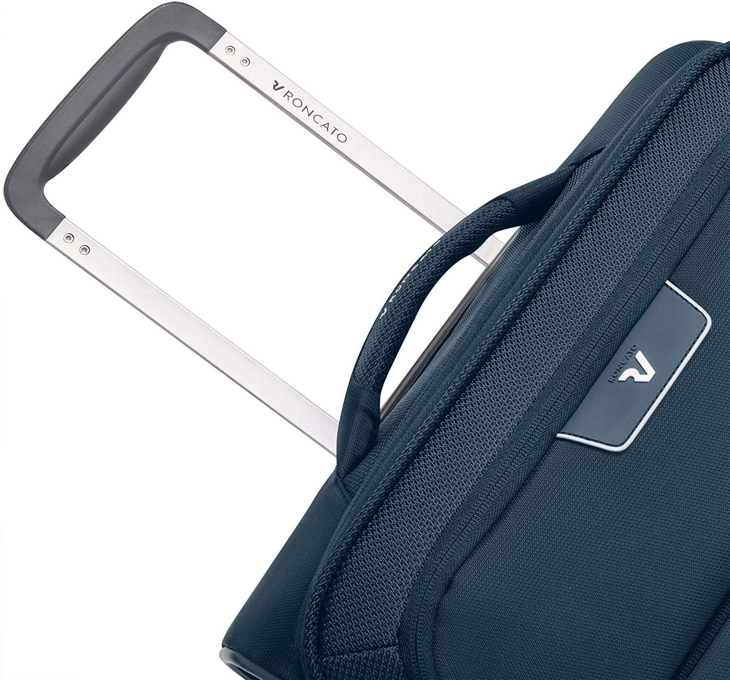 Maleta Roncato Joy Cabina 4 Ruedas Navy Expandible 55X40X20/23 Muy Ligera Y Resistente - Imagen 6