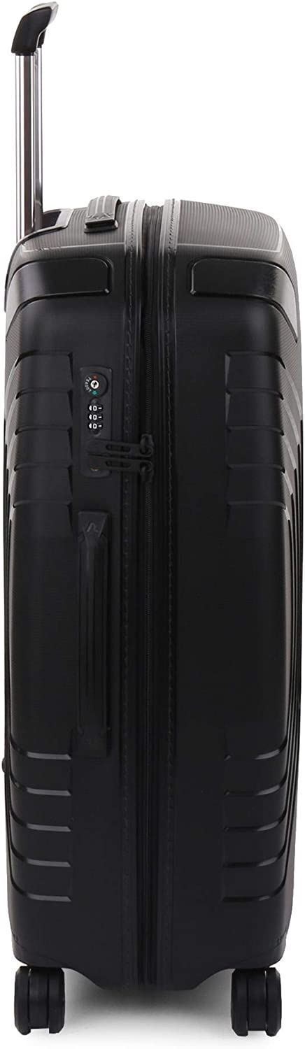 Maleta Roncato Ypsilon Grande Expandible Negra Ligera 10 años de Garantía - Imagen 3
