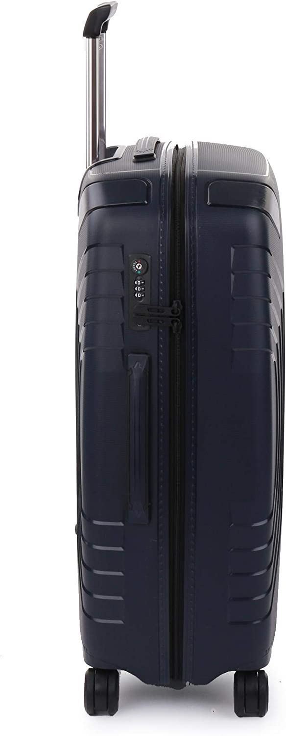 Maleta Roncato Ypsilon Mediana Expandible Color Azul Navy Ligera 10 años de Garantía - Imagen 3