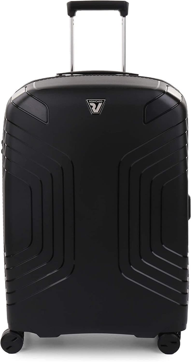 Maleta Roncato Ypsilon Mediana Expandible Color Negro Ligera 10 años de Garantía - Imagen 1