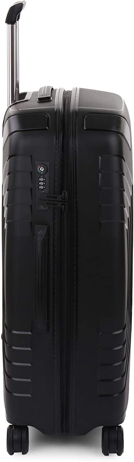 Maleta Roncato Ypsilon Mediana Expandible Color Negro Ligera 10 años de Garantía - Imagen 2