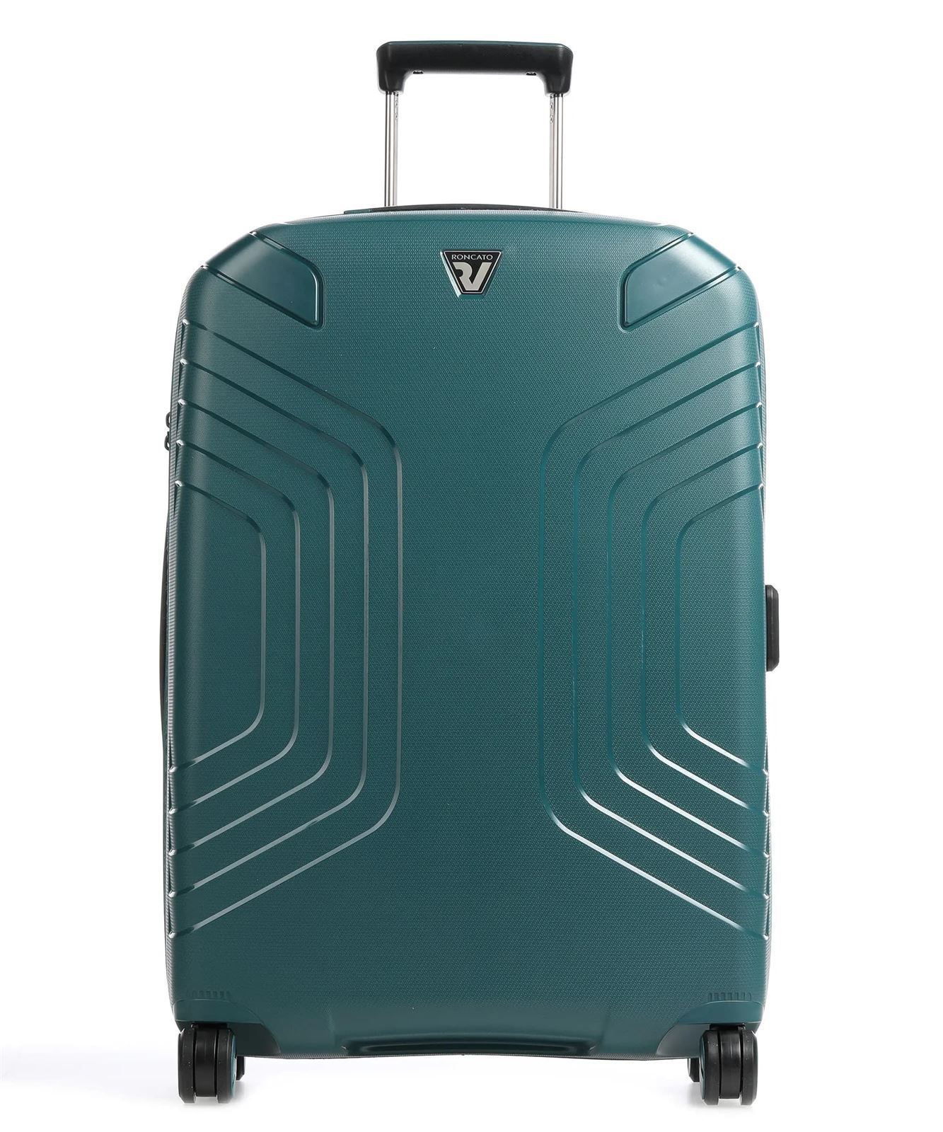 Maleta Roncato Ypsilon Mediana Expandible Color Verde Botella Ligera 10 años de Garantía - Imagen 1