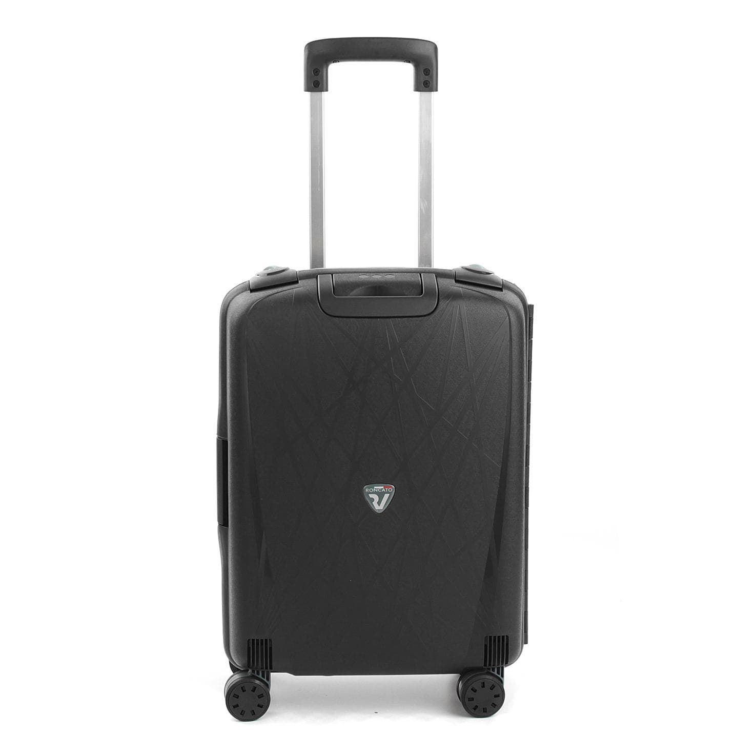 Roncato Maleta de Cabina Light  4 Ruedas Resistente 10 años de Garantía Color negro - Imagen 2
