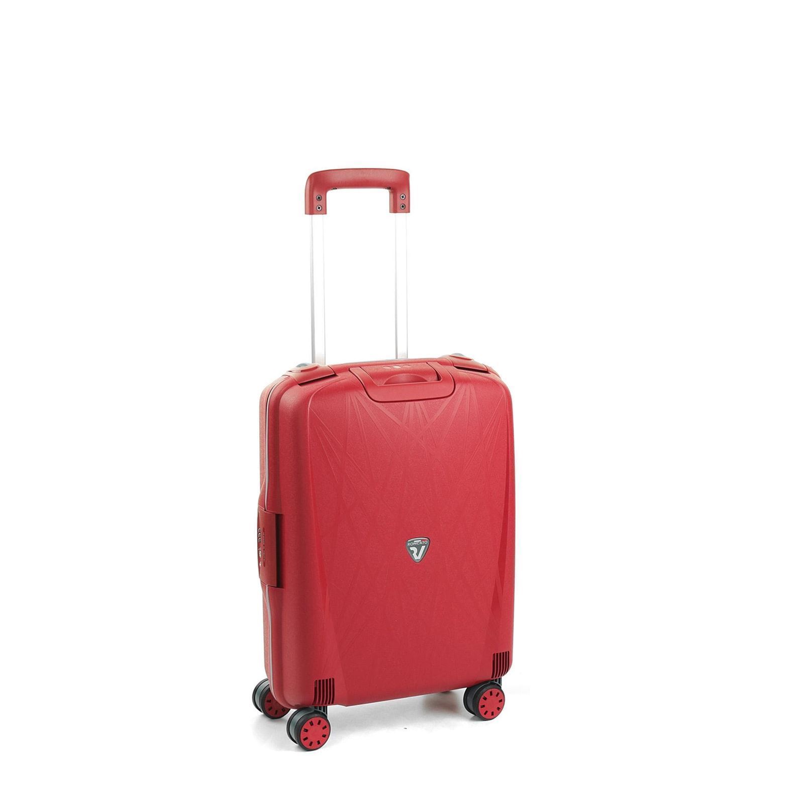 Roncato Maleta de Cabina Light  4 Ruedas Resistente 10 años de Garantía Color Rojo - Imagen 1