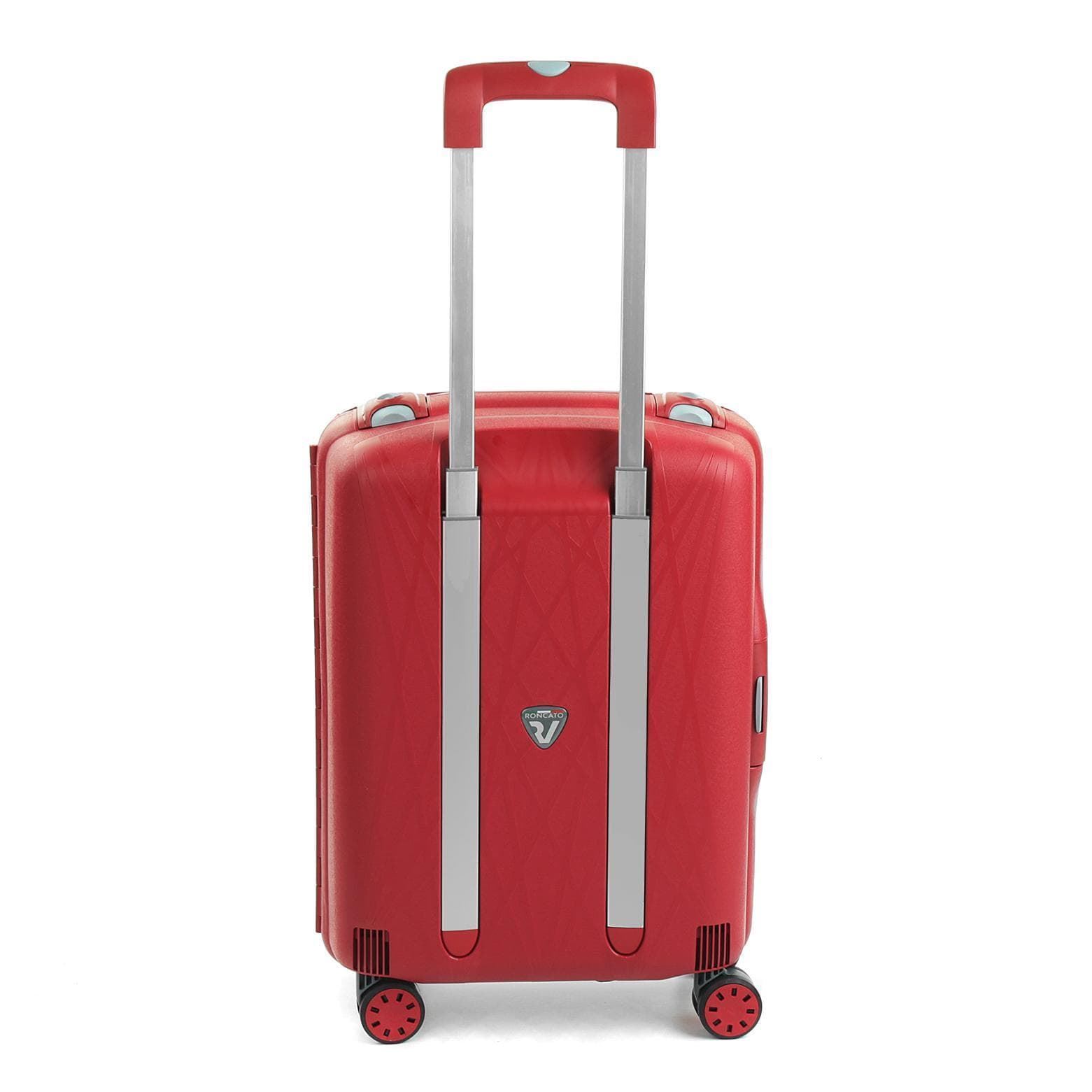 Roncato Maleta de Cabina Light  4 Ruedas Resistente 10 años de Garantía Color Rojo - Imagen 5