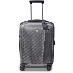 Roncato maleta de cabina We Are Glam color plata material EC Matrix muy Resistente 55x40x20 capacidad 40 litros 10 años de Garantia - Imagen 2