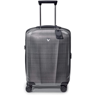 Roncato maleta de cabina We Are Glam color plata material EC Matrix muy Resistente 55x40x20 capacidad 40 litros 10 años de Garantia - Imagen 2