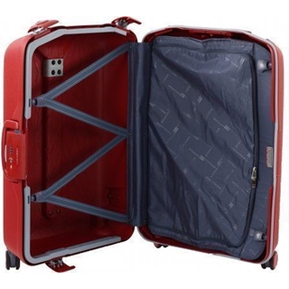 Roncato Maleta Mediana Light 80 litros con Cierre de Anclaje TSA 4 Ruedas Dobles Muy Resistente 10 años de Garantia color Rojo - Imagen 2