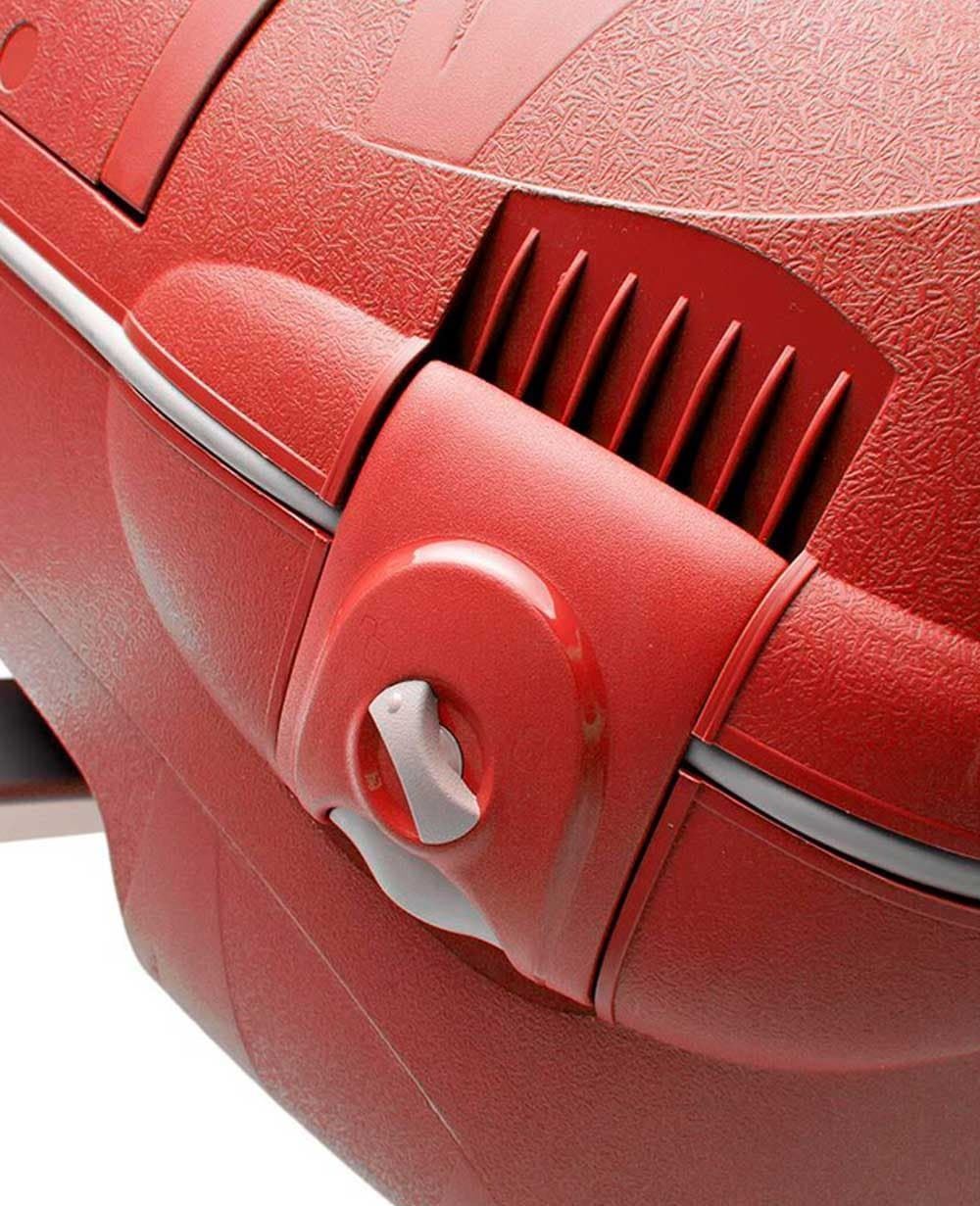 Roncato Maleta Mediana Light 80 litros con Cierre de Anclaje TSA 4 Ruedas Dobles Muy Resistente 10 años de Garantia color Rojo - Imagen 7