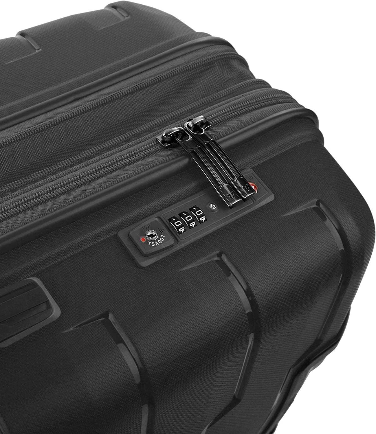 Roncato Maleta Mediana Rigida Skyline Expandible color Negro Garantia 5 años - Imagen 7