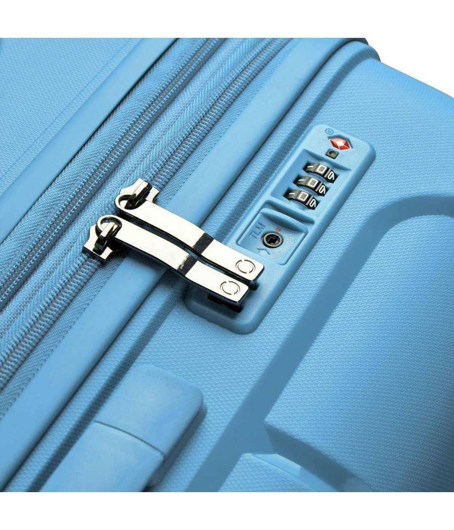 Roncato Modo Mediana Rigida Starlight Expandible color Sky Blue  Garantia 2 años - Imagen 7