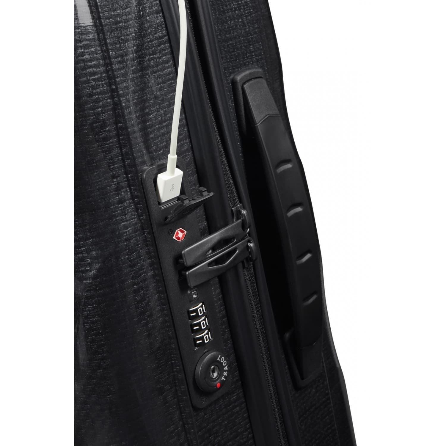 Samsonite Maleta C-Lite Cabina Expandible 55X40X20/23 Cms Capacidad 36/42 Litros Ultra Resistente y Ligera 2.1 Kilos color Black - Imagen 11