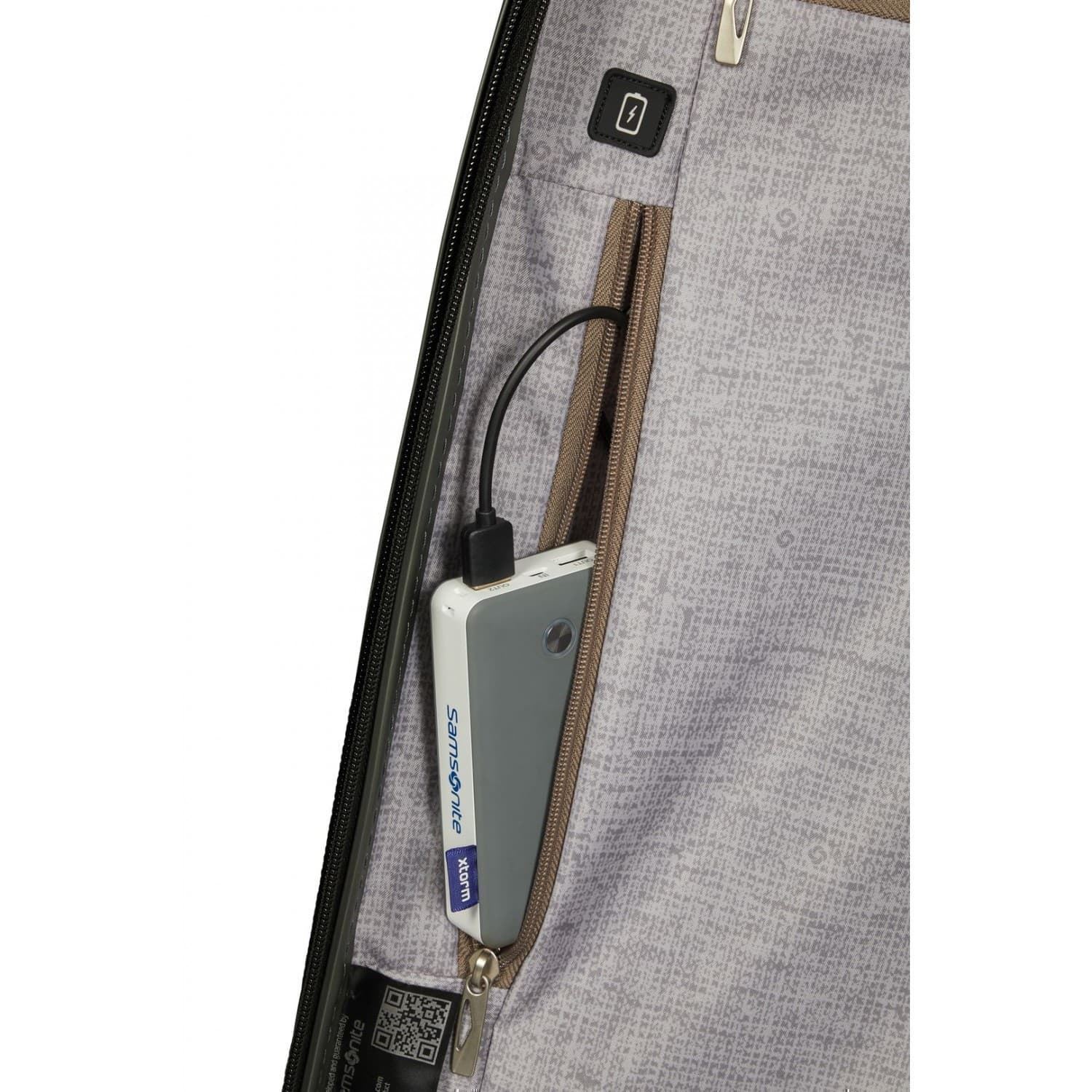 Samsonite Maleta C-Lite Cabina Expandible 55X40X20/23 Cms Capacidad 36/42 Litros Ultra Resistente y Ligera 2.1 Kilos color Midnight Blue - Imagen 5