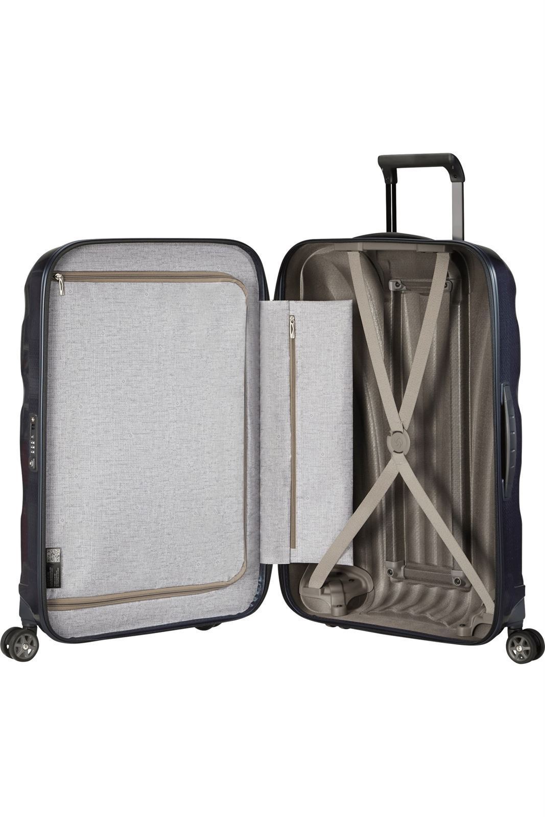 Samsonite Maleta C-Lite Grande 75 Cms Capacidad 94 Litros Ultra Resistente y Ligera 2.8 Kilos color Midnight Blue - Imagen 4