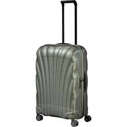 Samsonite Maleta C-Lite Mediana 69 Cms Capacidad 68 Litros Ultra Resistente y Ligera 2.5 Kilos color Metallic Green - Imagen 2