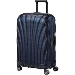 Samsonite Maleta C-Lite Mediana 69 Cms Capacidad 68 Litros Ultra Resistente y Ligera 2.5 Kilos color Midnight Blue - Imagen 2