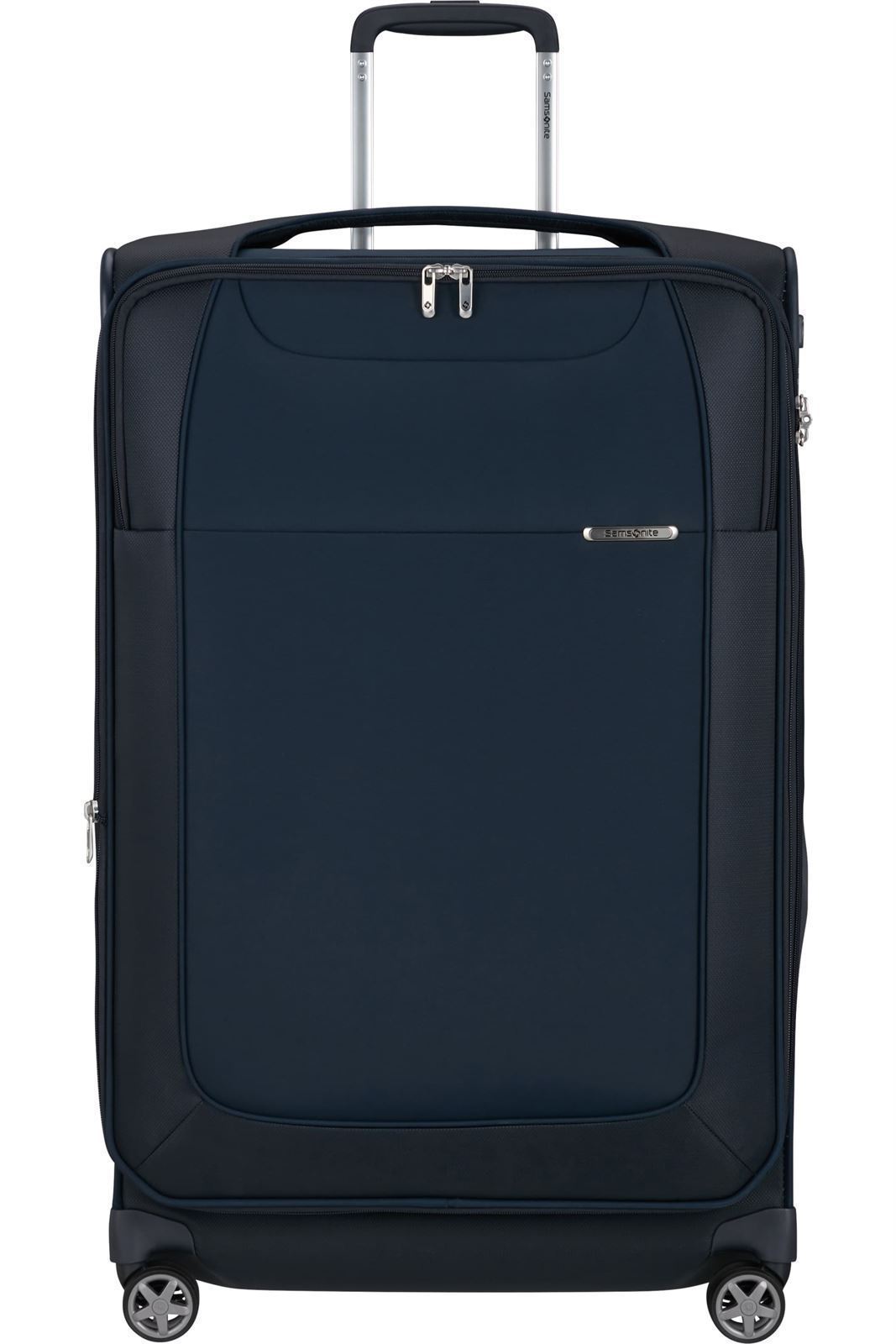 Samsonite Maleta D-Lite Grande Expandilble 78 Cms Capacidad 107/118 Litros Ultra Resistente y Ligera 3 Kilos color Azul Marino - Imagen 1
