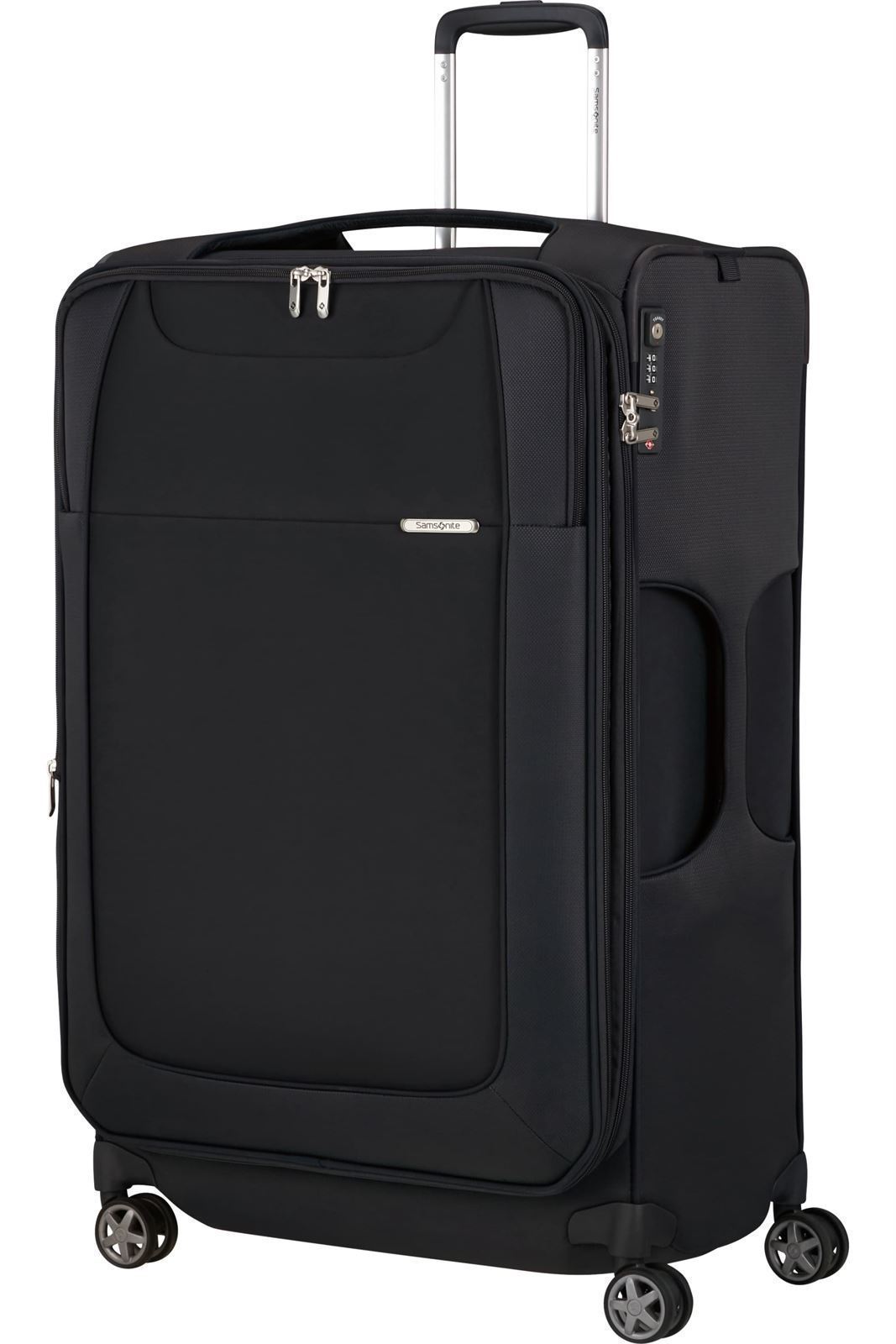 Samsonite Maleta D-Lite Grande Expandilble 78 Cms Capacidad 107/118 Litros Ultra Resistente y Ligera 3 Kilos color Negro - Imagen 2