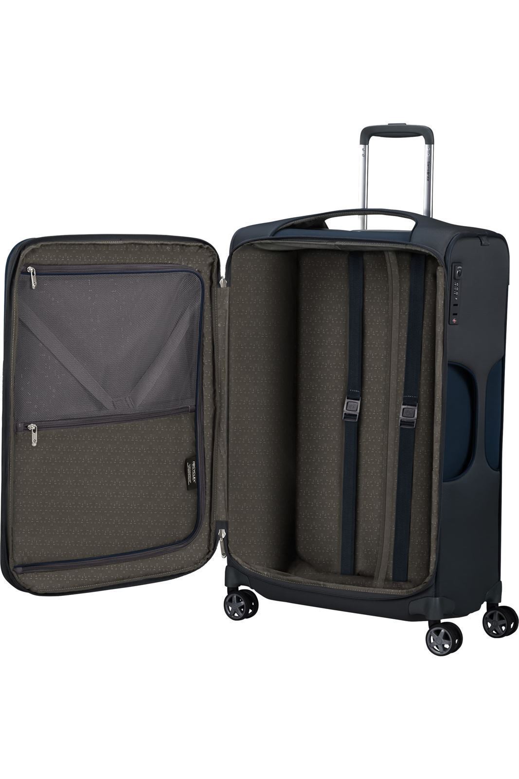 Samsonite Maleta D-Lite Mediana Expandilble 71 Cms Capacidad 85/91 Litros Ultra Resistente y Ligera 2.6 Kilos color Azul Marino - Imagen 3