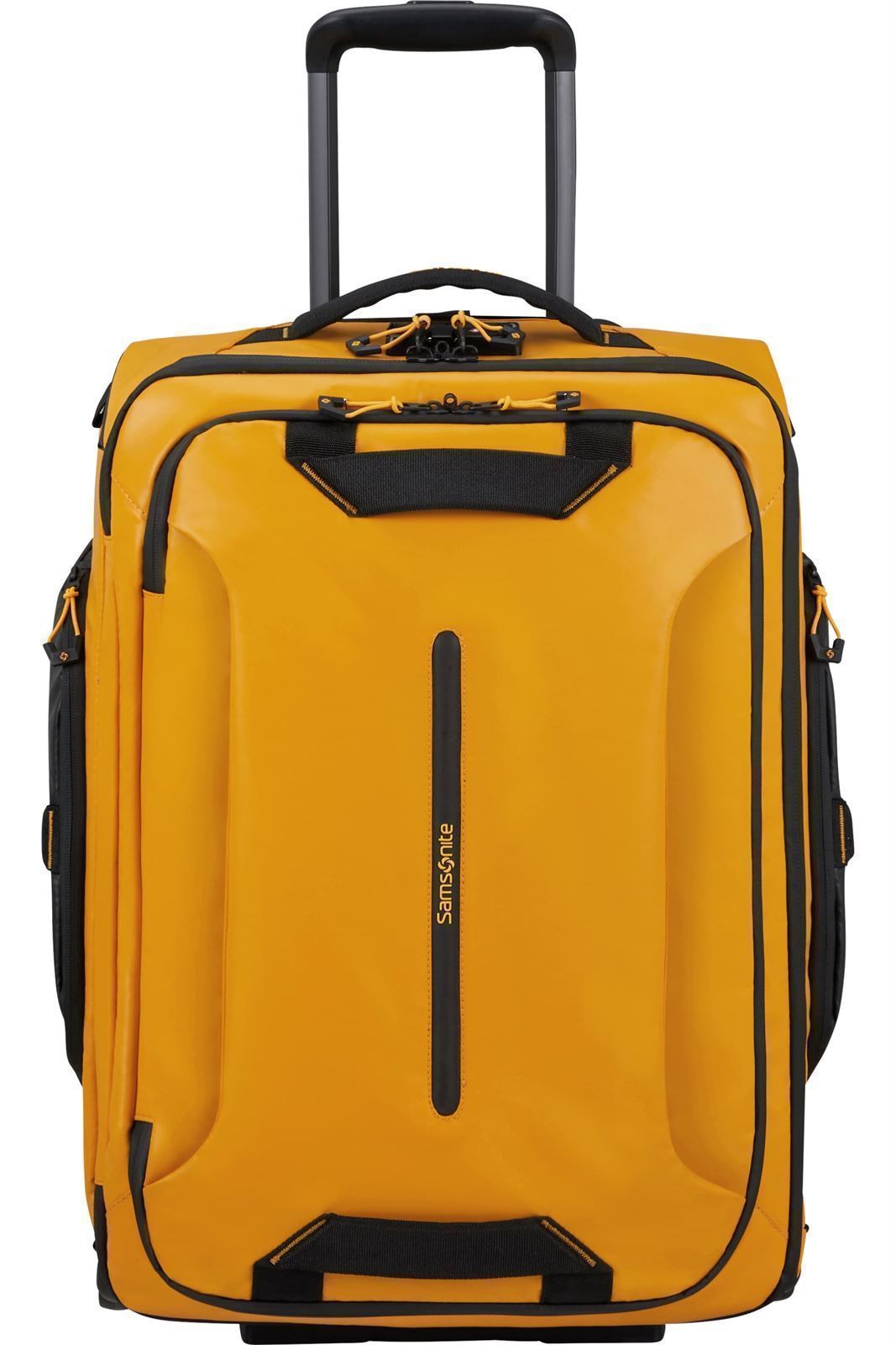 Samsonite Maleta Ecodiver Cabina 2 Ruedas 55X40X20 Cms Capacidad 48 Litros Impermeable y Ligera 2.5 Kilos color Amarillo - Imagen 1