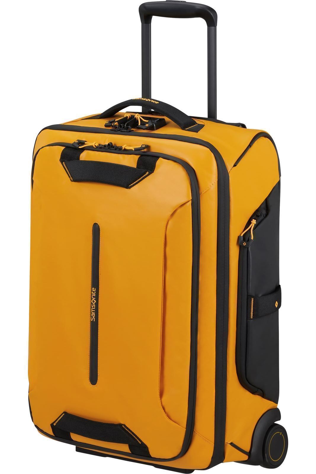 Samsonite Maleta Ecodiver Cabina 2 Ruedas 55X40X20 Cms Capacidad 48 Litros Impermeable y Ligera 2.5 Kilos color Amarillo - Imagen 2