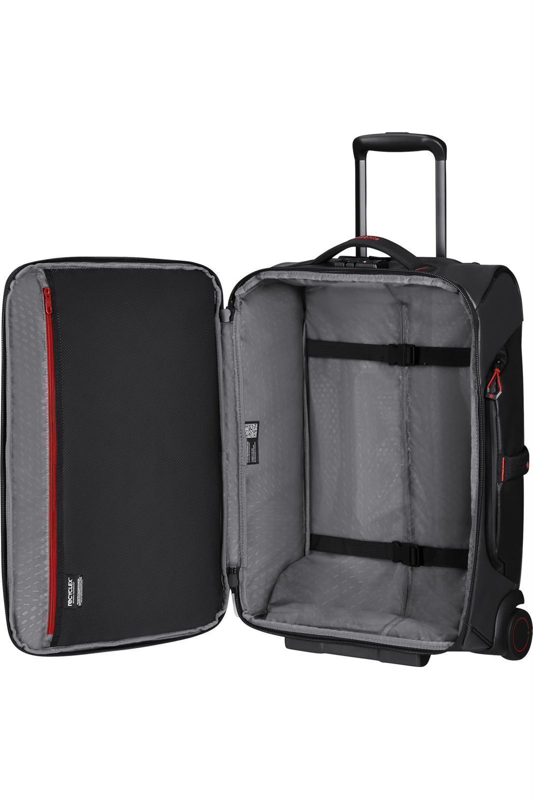 Samsonite Maleta Ecodiver Cabina 2 Ruedas 55X40X20 Cms Capacidad 48 Litros Impermeable y Ligera 2.5 Kilos color Negro - Imagen 3