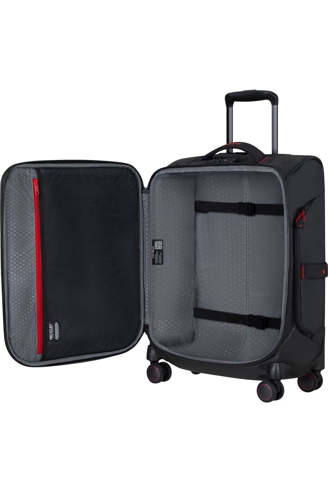 Samsonite Maleta Ecodiver Cabina 55X40X23 Cms Capacidad 50 Litros Impermeable y Ligera 2.7 Kilos color Negro - Imagen 3