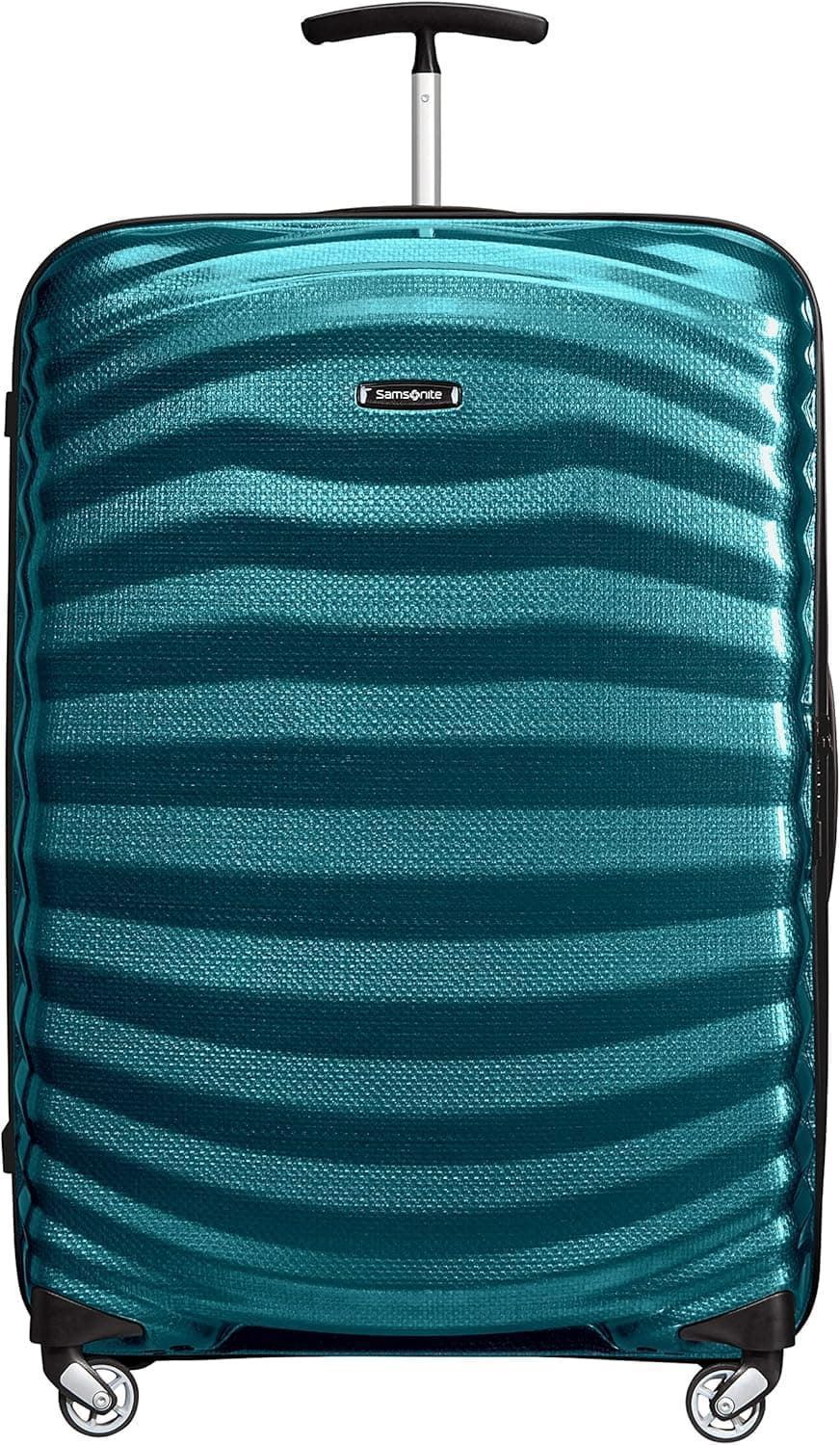 Samsonite Maleta Lite-Shock Grande 75x51x31 Cms Capacidad 98 Litros Ultra Resistente y Ligera 2.5 Kilos color Azul (Petrol Blue) - Imagen 1