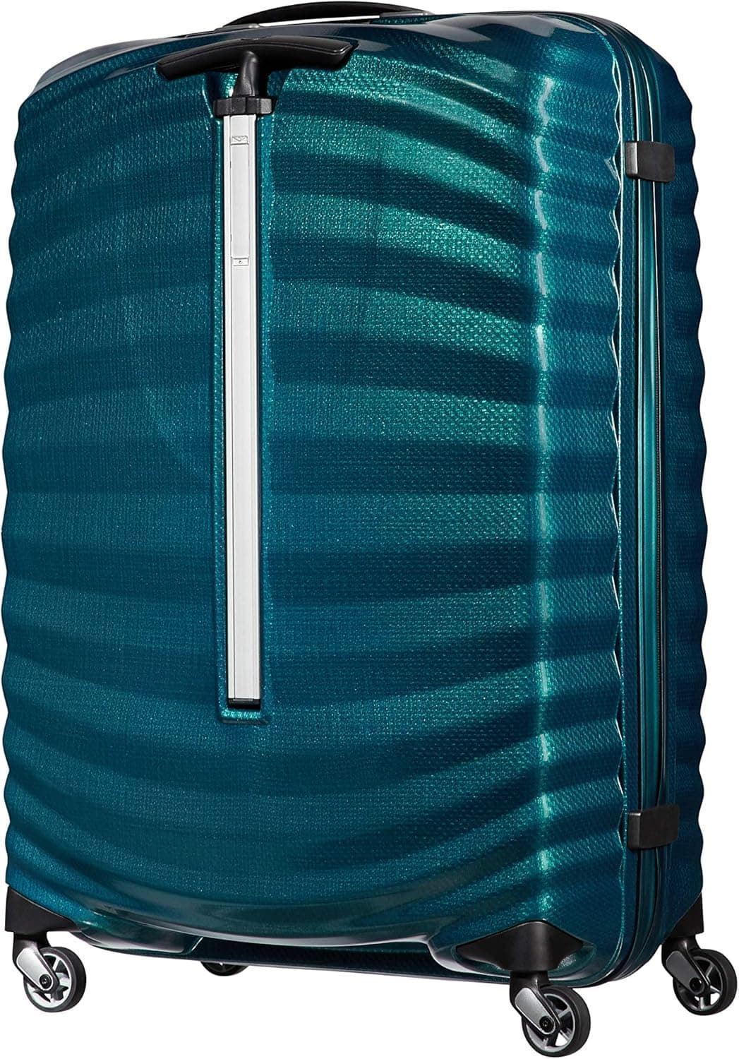 Samsonite Maleta Lite-Shock Grande 75x51x31 Cms Capacidad 98 Litros Ultra Resistente y Ligera 2.5 Kilos color Azul (Petrol Blue) - Imagen 4