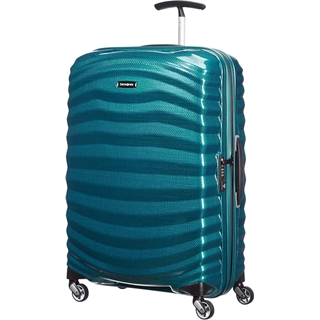 Samsonite Maleta Lite-Shock Mediana 69x47x29 Cms Capacidad 73Litros Ultra Resistente y Ligera 2.3 Kilos color Azul (Petrol Blue) - Imagen 2