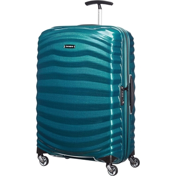 Samsonite Maleta Lite-Shock Mediana 69x47x29 Cms Capacidad 73Litros Ultra Resistente y Ligera 2.3 Kilos color Azul (Petrol Blue) - Imagen 2