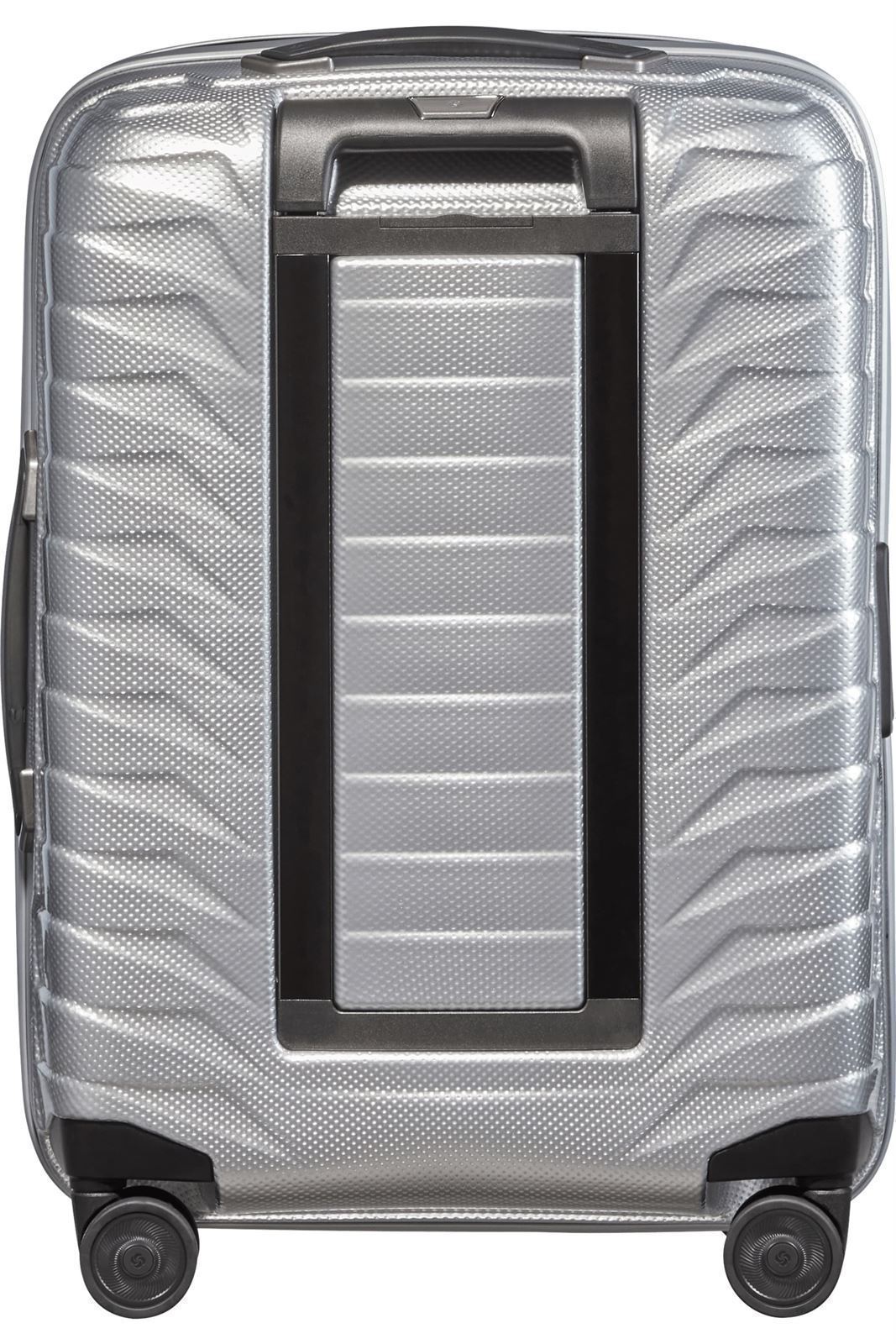 Samsonite Maleta Proxis Cabina Expandible 55X40X20/23 Cms Capacidad 38/44 Litros Ultra Resistente y Ligera 2.3 Kilos USB  color Plata - Imagen 4